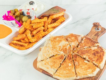 وجبة شاورما حلبي