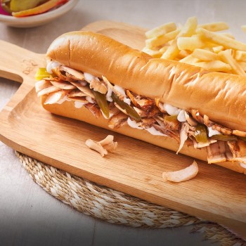 وجبة شاورما فرنسي